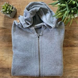 GAP Gray Zip-Up Hoodie Sweatshirt